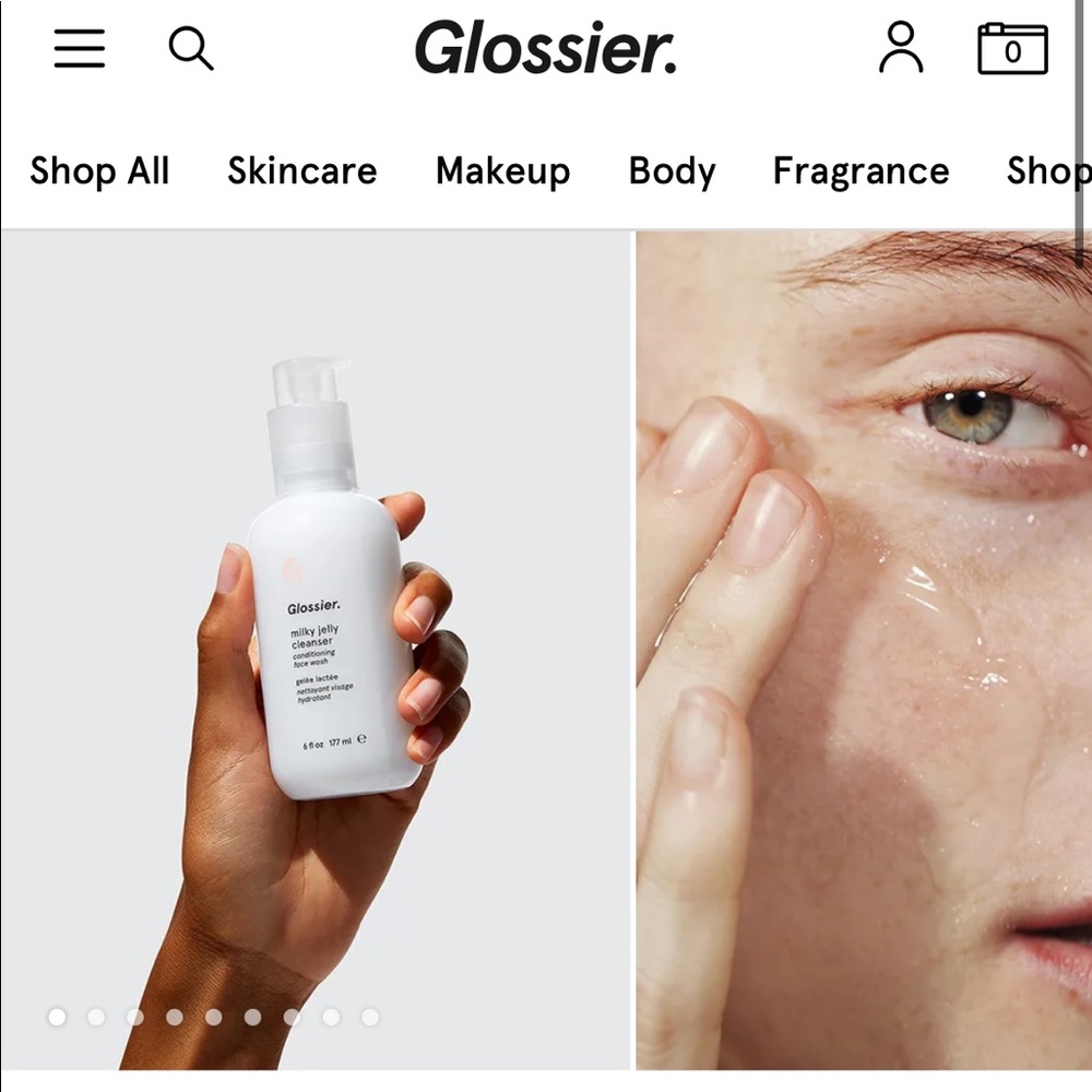 Glossier Milk Jelly Cleanser